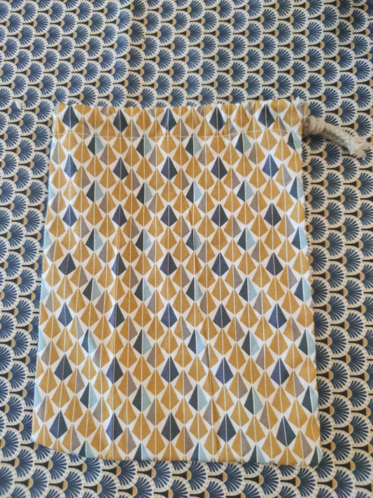 Pochette à coulisse