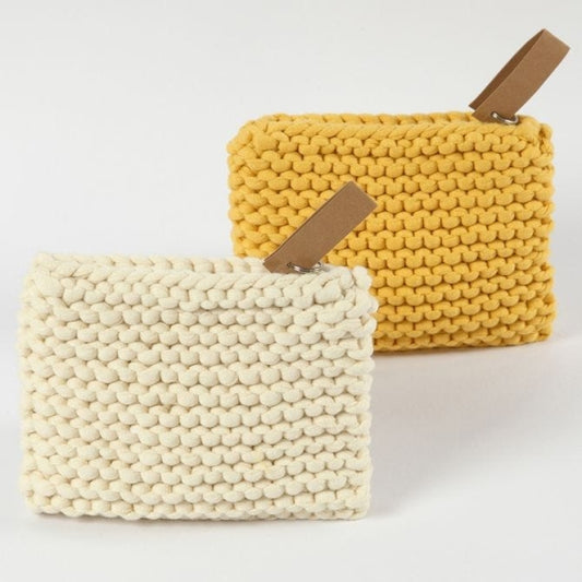 Pochettes en tricot